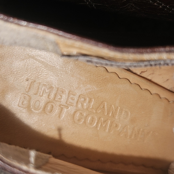 Timberland Boot Company Vintage High Heel Boots sz 5M Oxford Booties - Picture 10 of 16